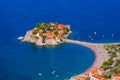 Island Sveti Stefan - Montenegro Royalty Free Stock Photo