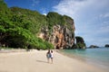 Island in Thailand Krabi has clean beaches, clear waters and b