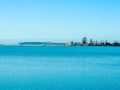 Goat Island from the water, Goat Island, New Zealand