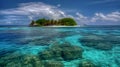 island tropical paradise snorkeling relaxation three generative AI