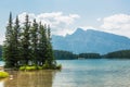 Island on Two Jack Lake