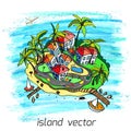 Island3 Royalty Free Stock Photo