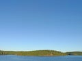 Island Valaam on Ladoga lake Royalty Free Stock Photo