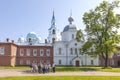 The island of Valaam. People on excursions