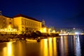 Island of Vis evening view Royalty Free Stock Photo