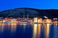 Island of Vis evening view Royalty Free Stock Photo