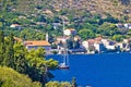 Island of Vis seafront panorama