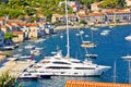 Island of Vis yachting waterfront Royalty Free Stock Photo