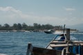 Island Vista: Speeding Boat Adventure from Portside Deck