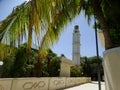 Street scenes of maldivian town on Huraa island