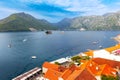 Islands, Bay of Kotor near Perast, Montenegro Royalty Free Stock Photo