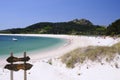 Islands Cies in Vigo, Spain.