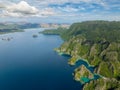 Islands and Lagoons in Coron, Palawan. Philippines. Royalty Free Stock Photo