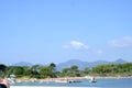 The islands of lerins off the coast of cannes