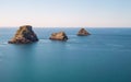 Islands at Pen-Hir Cape at Camaret-sur-Mer