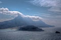 Islands sea clouds sky, Gramvousa, Crete Greece Royalty Free Stock Photo