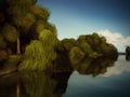 Islands Of Trees - Digital Painting