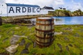 Ardbeg whisky distillery`s established in 1815, Islay, Scotland