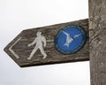 Isle of Anglesey Coastal Path in Wales, UK Royalty Free Stock Photo