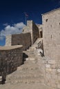 Isle of Hvar, Croatia, old city fortress Royalty Free Stock Photo
