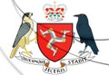 Isle of Man Coat of Arms.