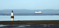 Isle of Man ferry Manxman Plover Scar lighthouse