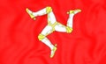 Isle of Man Flag.