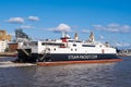 The Isle of Man Steam Packet ferry on the Port of Liverpool