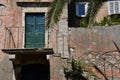 Isle of Sipan, Dubrovnik, Croatia, old house detail Royalty Free Stock Photo