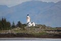 Historic Isle Ornsay Lighthouse, Isle Of Skye, Scotland Royalty Free Stock Photo