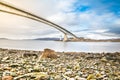 Isle of Skye Bridge - Highlands of Scotland - concrete bridge from mainland Scotland to Isle of Skye Royalty Free Stock Photo