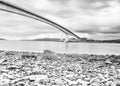 Isle of Skye Bridge - Highlands of Scotland - concrete bridge from mainland Scotland to Isle of Skye Royalty Free Stock Photo