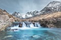 Isle of Skye - Fairy Pools Waterfall Royalty Free Stock Photo