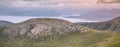 Isle of Skye mountains - Cuillin Hills and ocean landscape Royalty Free Stock Photo