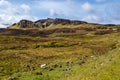 Isle of skye, Quiraing mountain, Scotland scenic landscape Royalty Free Stock Photo