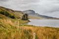 Isle of skye, Quiraing mountain, Scotland scenic landscape Royalty Free Stock Photo