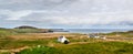 Isle of skye Scotland landscape, rural houses