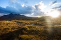 Isle of Skye,Scotland. Typical landscape of Scotland,