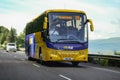 Volvo Plaxton YN12 CSV bus of the CityLink company in Great Britain making regular connection between Scottish cities