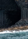 Isle of Staffa Fingal's Cave Royalty Free Stock Photo