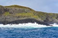 The isle of Staffa in Scotland Royalty Free Stock Photo