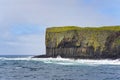 The isle of Staffa in Scotland Royalty Free Stock Photo