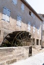 Isle-sur-la-Sorgue Water wheel on city canal isle sur la sorgue Vaucluse provence France Royalty Free Stock Photo