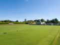 ISLE OF THORNS, SUSSEX/UK - SEPTEMBER 11 : Lawn Bowls Match at I Royalty Free Stock Photo