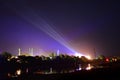 Isle of Wight Festival Rides at Night