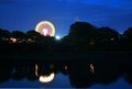 Isle of Wight Festival Rides at Night