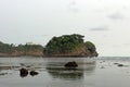 An islet, a very small and uninhabitable island Royalty Free Stock Photo