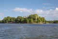 Isletas, little islands from Nicaragua lake Royalty Free Stock Photo