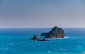 Islets of the coast of Corfu Greece Royalty Free Stock Photo