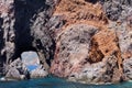 Islets and faraglioni of the Aeolian islands Royalty Free Stock Photo